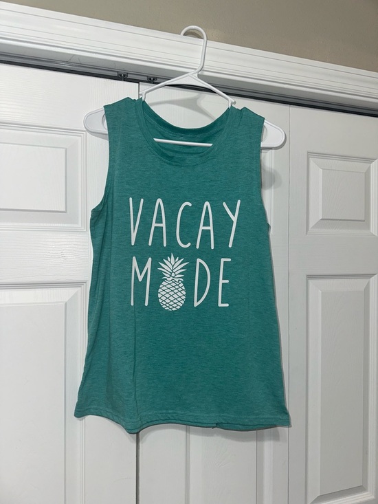 Tops - Teal Sleeveless Tank Top